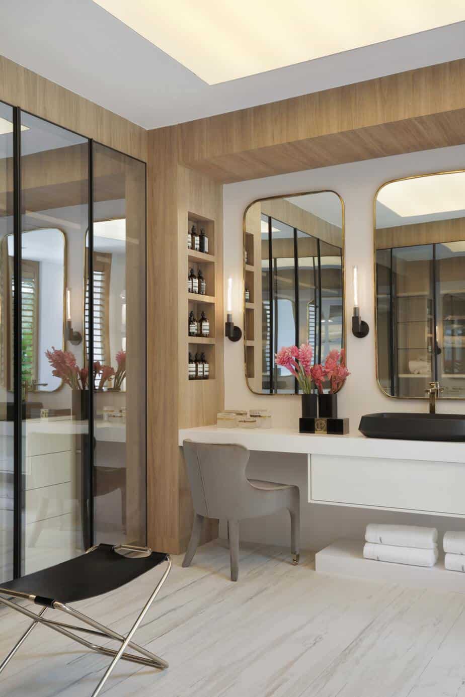 Quartz Bathroom Flooring Slabworks of Montana